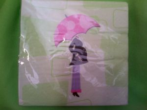 Stork Party Themes - Mod Mom's shower - serviettes - cocktail